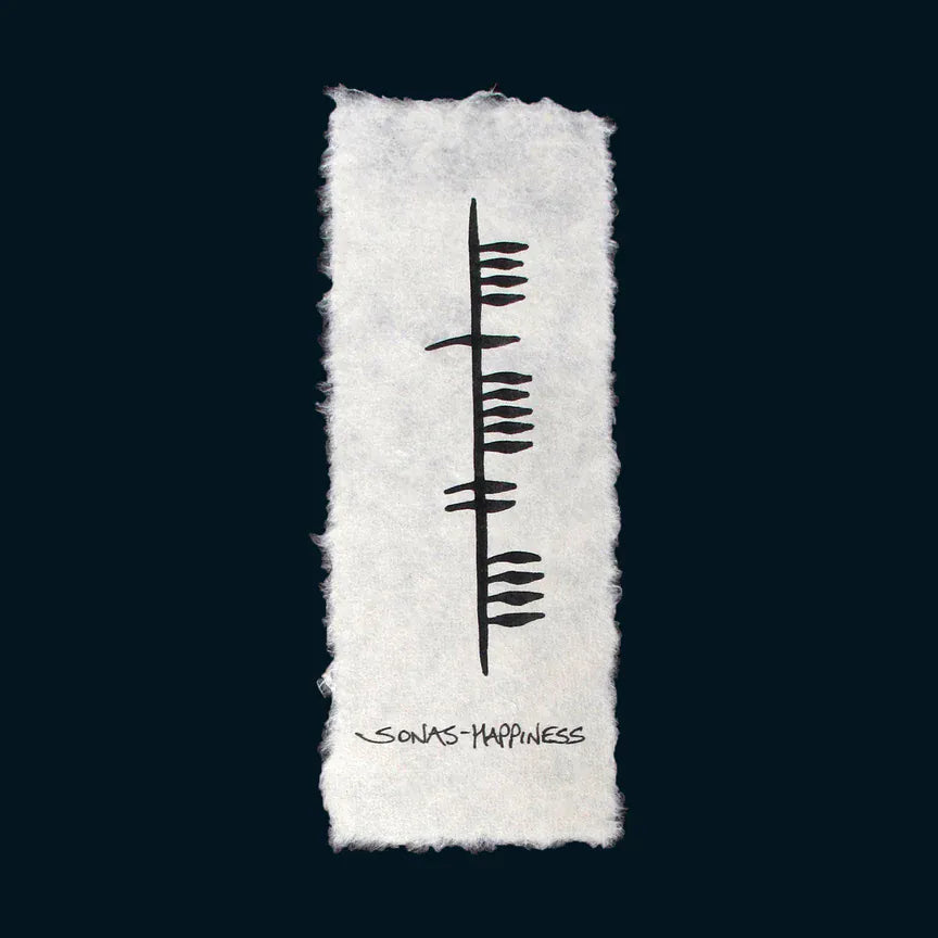 Ogham Wish Sonas - Happiness | Framed Artwork