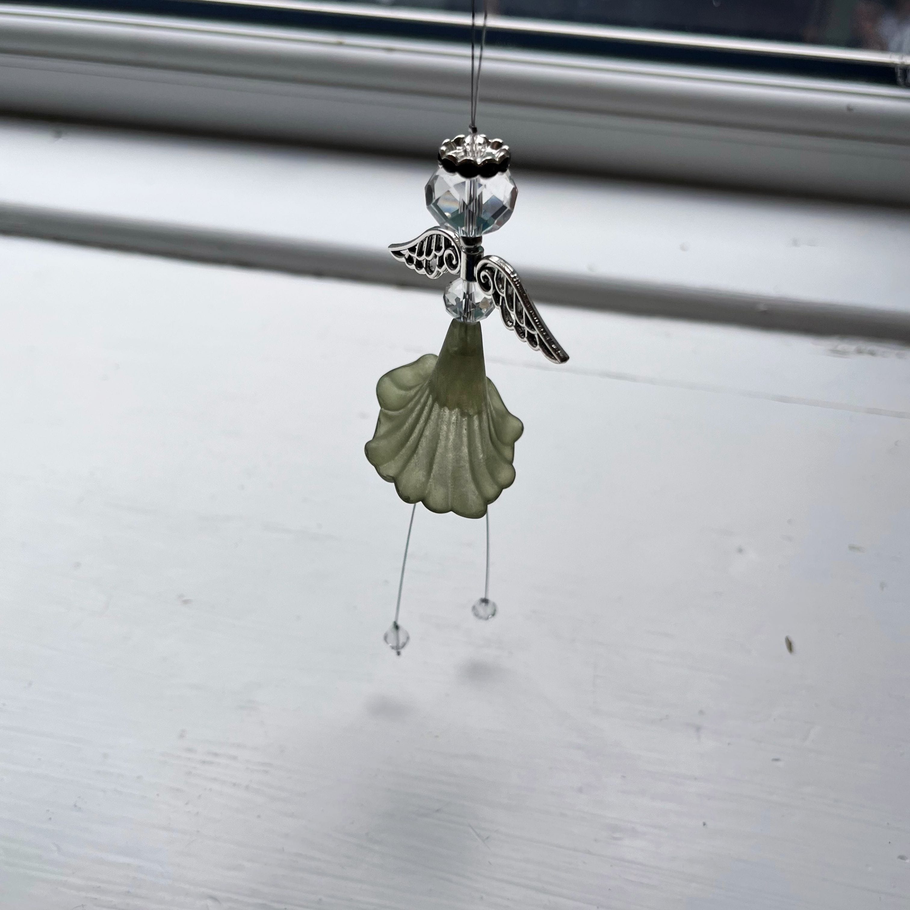 Retha Designs Green Angel | Suncatcher