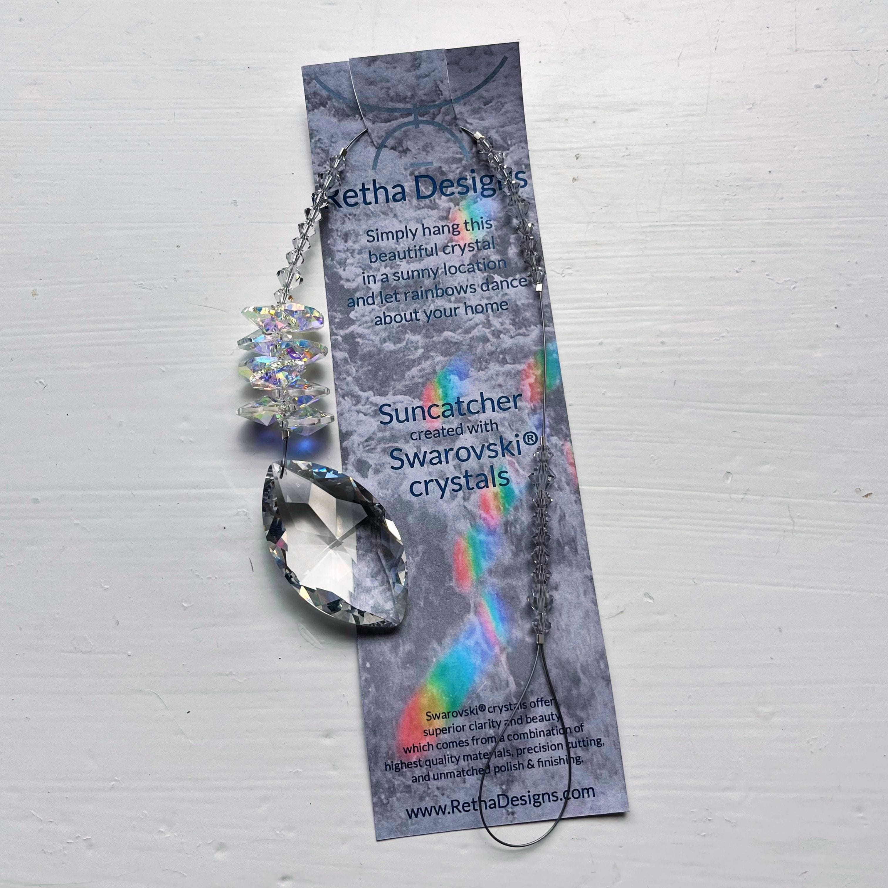 Retha Designs Marquise Shaped | Suncatcher