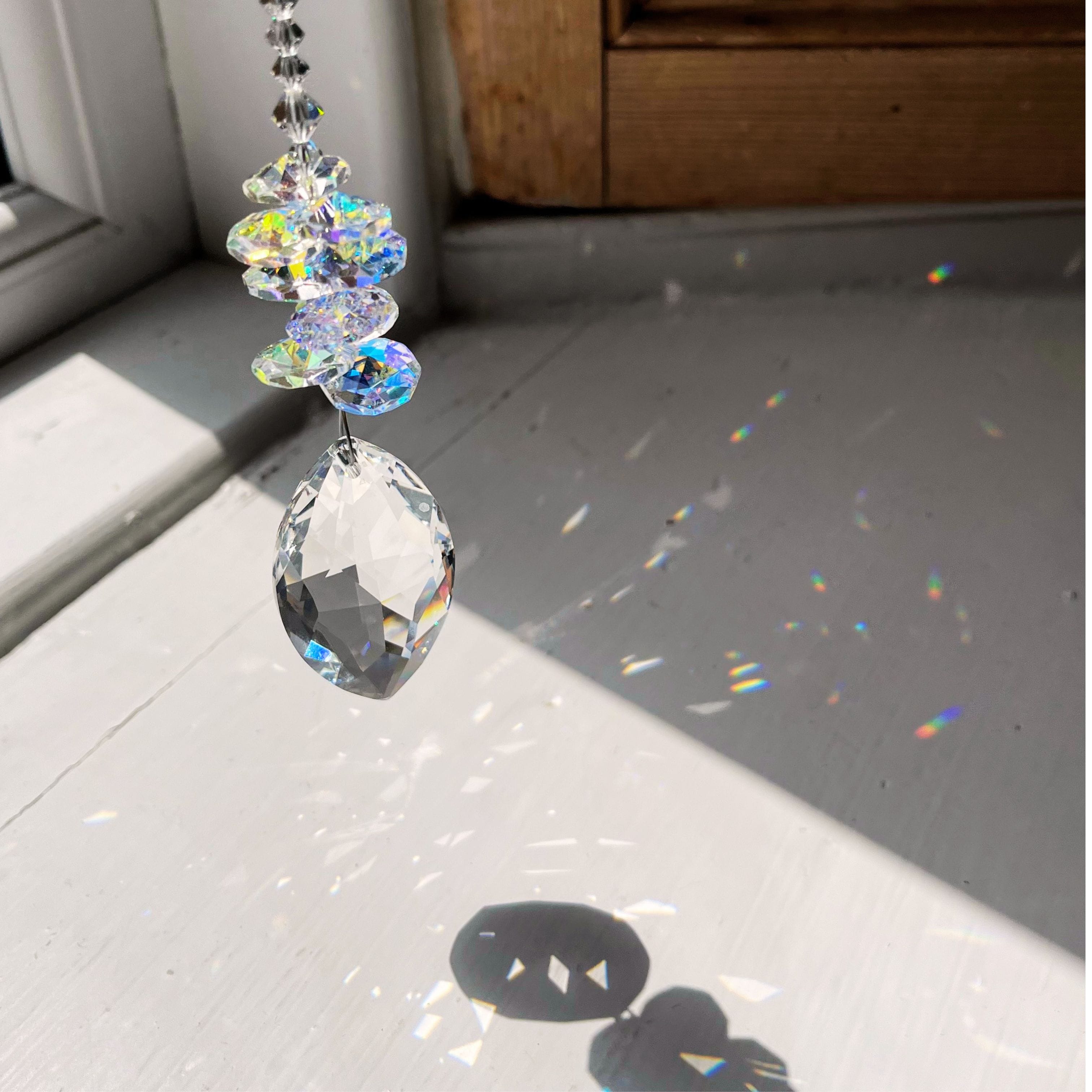 Retha Designs Marquise Shaped | Suncatcher