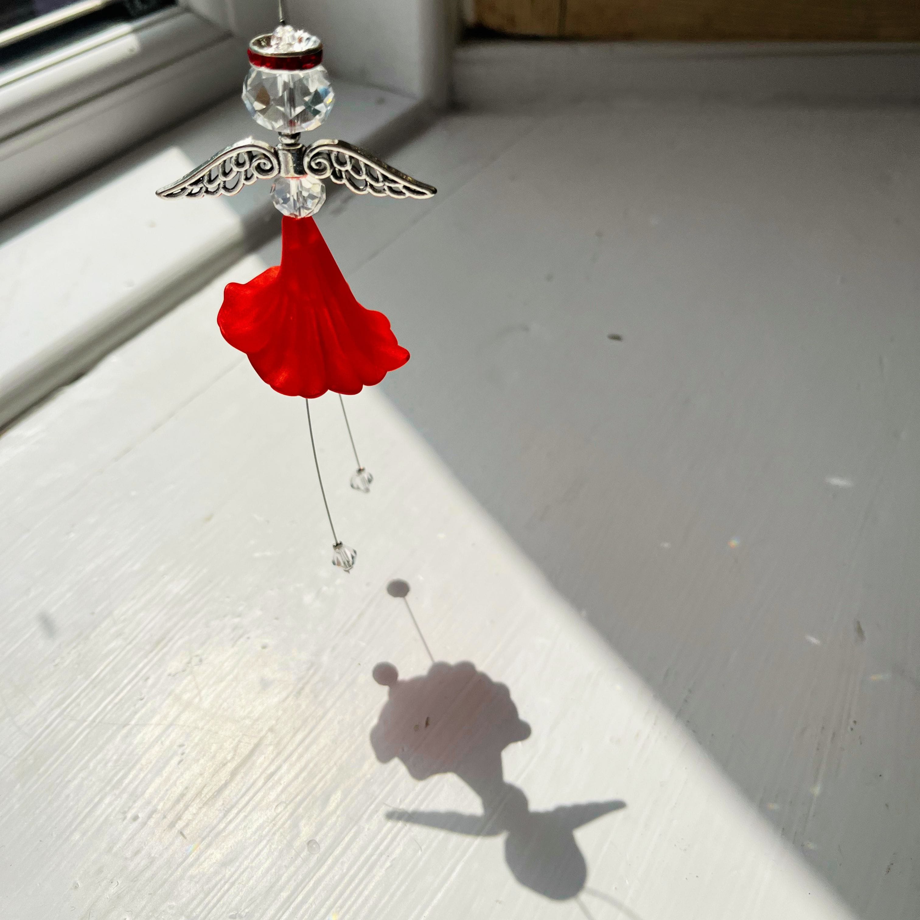 Retha Designs Red Angel | Suncatcher