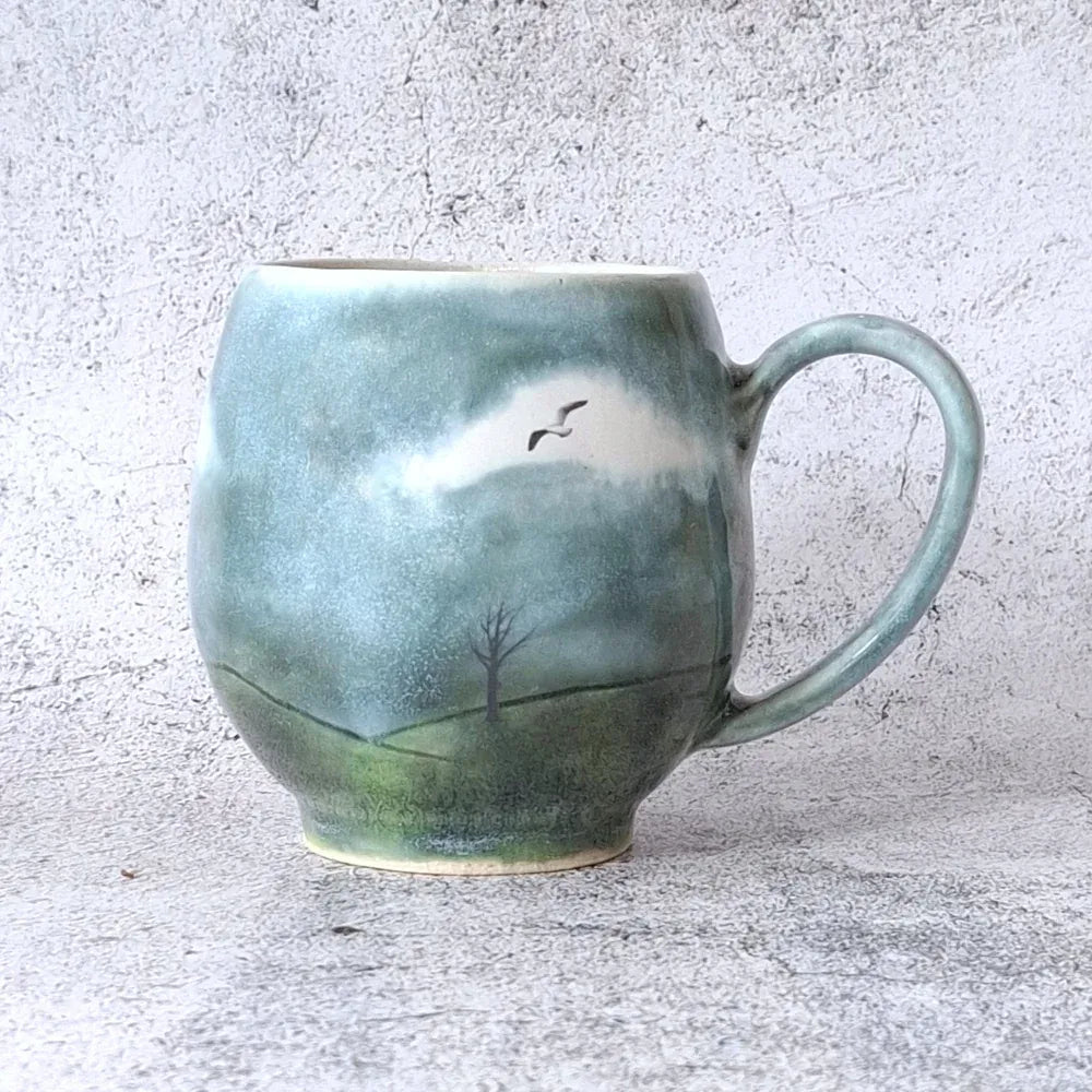Run Baby Run Lay of the Land | Ceramic Mug