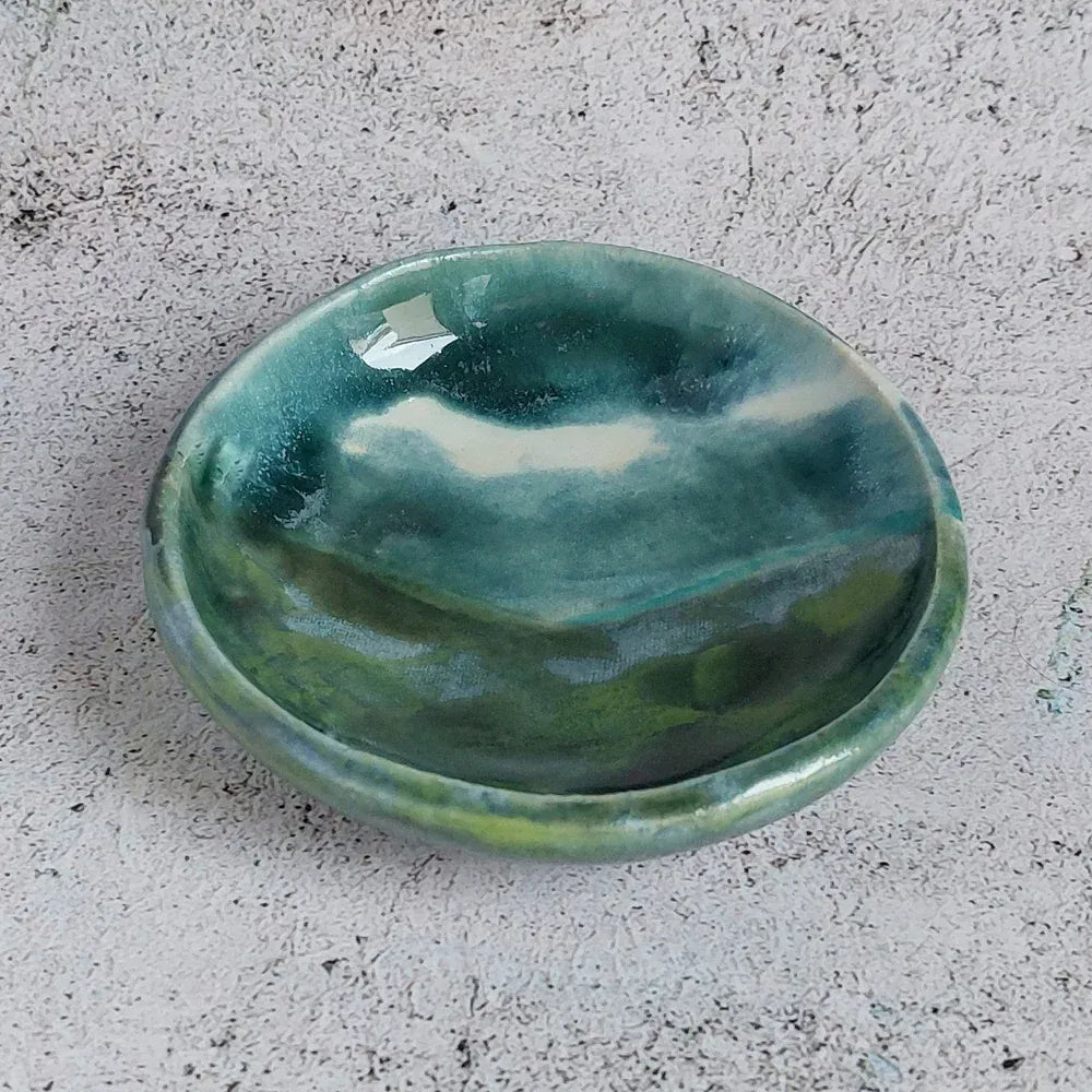 Run Baby Run Lay Of The Land | Ceramic Trinket Dish