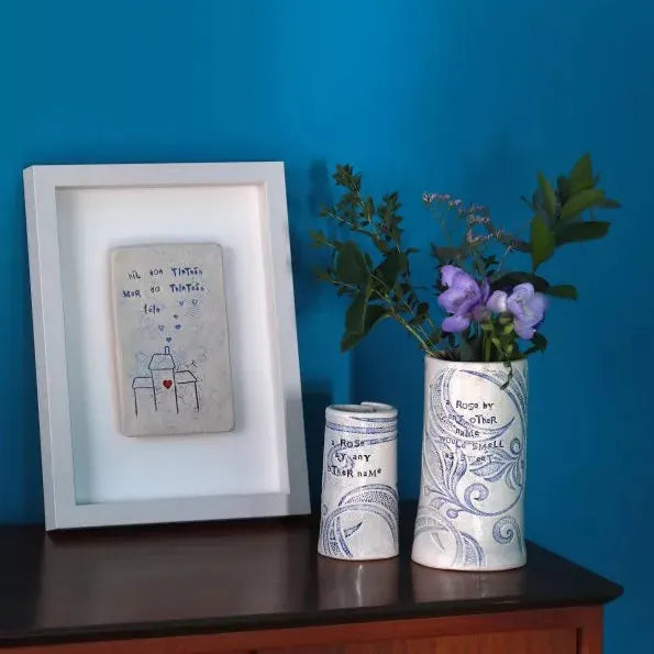 Sarah McKenna Blue Deco | Small Bud Vase