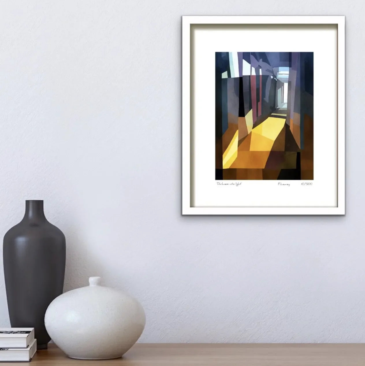 Darkness into Light | Framed Art Print