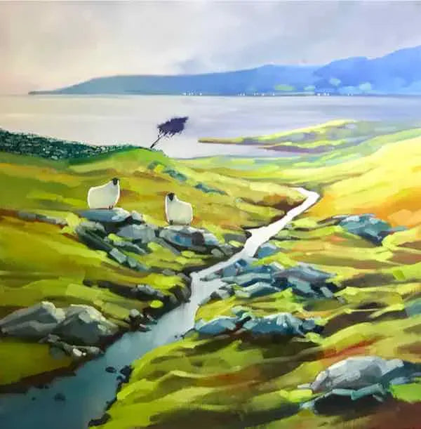 Sharon McDaid Atlantic View | Framed Art Print