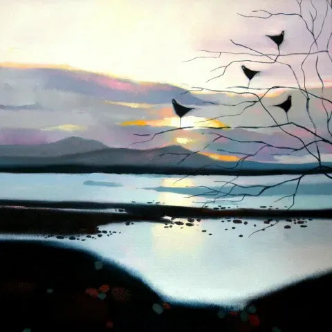 Sharon McDaid Quiet of the Evening | Framed Art Print