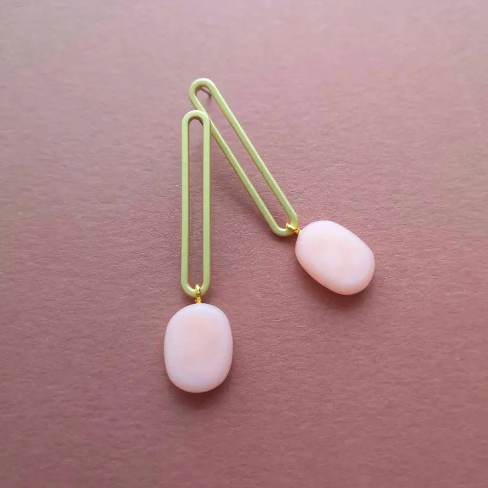 Studio Canty Earrings ISLA | Rose & Gold Plating