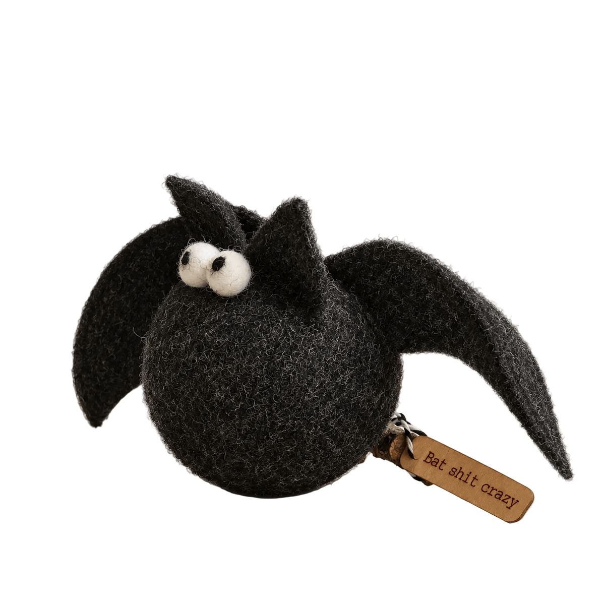 Tamzen Lundy Bat Sh*t Crazy Bat | Felt Ornament