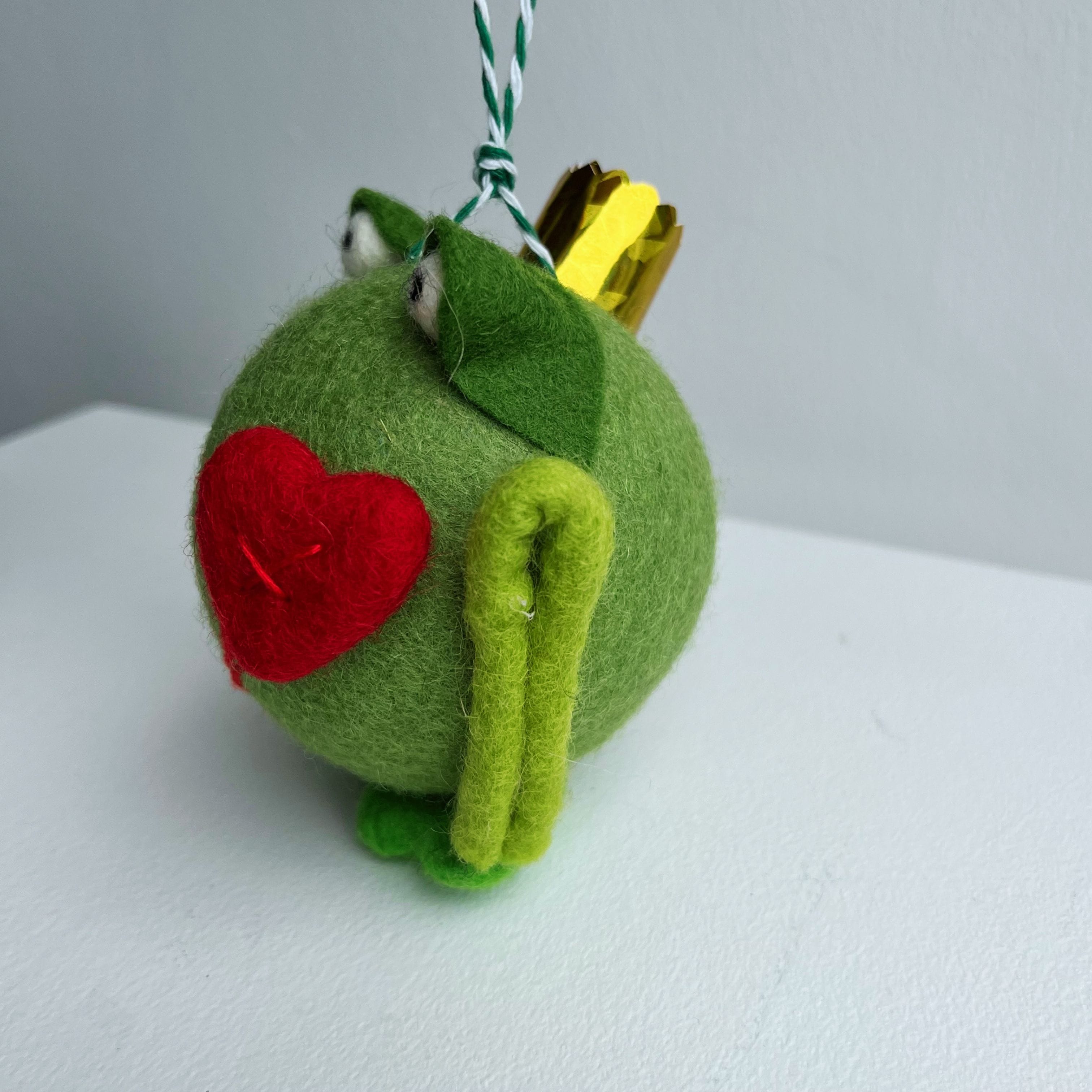 Tamzen Lundy Frog Prince | Felt Bauble