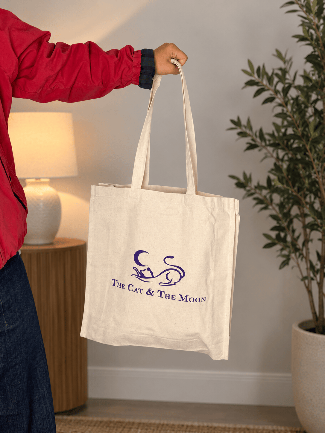 The Cat and The Moon Bags The Cat and The Moon | Tote Bag