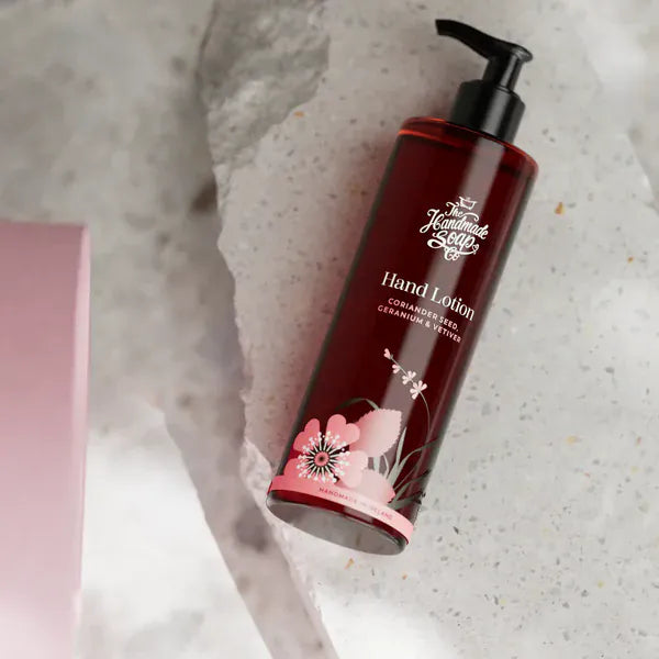 The Handmade Soap Company Coriander Seed, Geranium & Vetiver | Hand Lotion