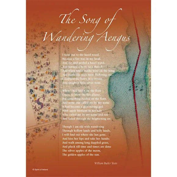 The Song of Wandering Aengus | Printed Poem