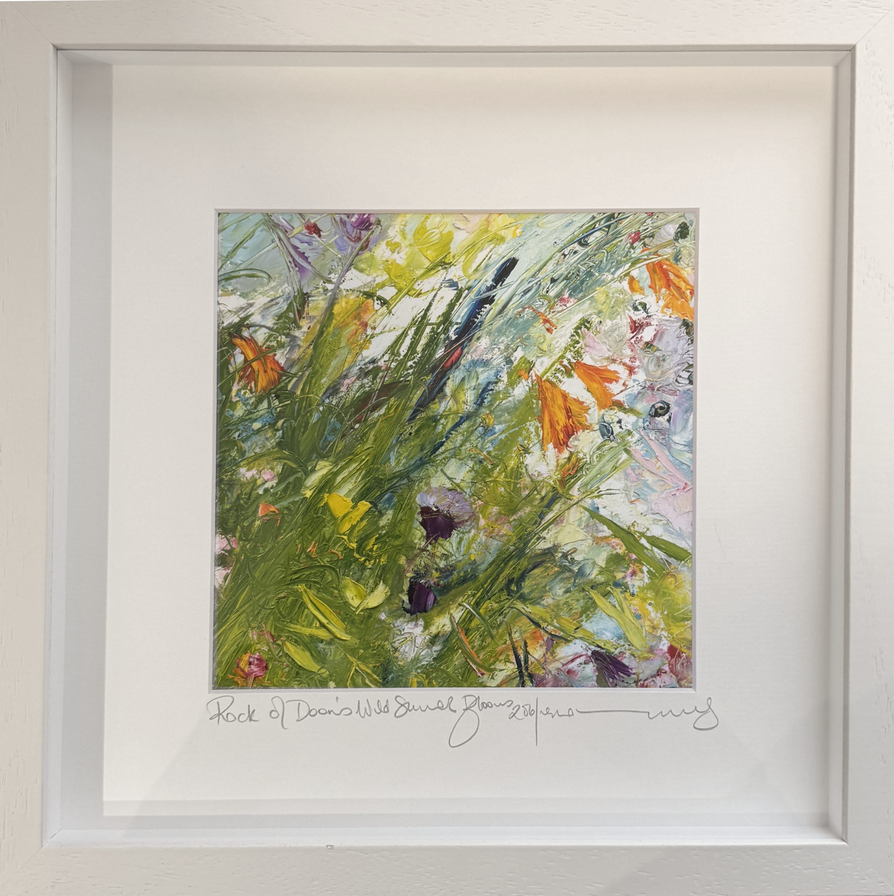 Vera Gaffney Rock of Doon | Framed Art Print