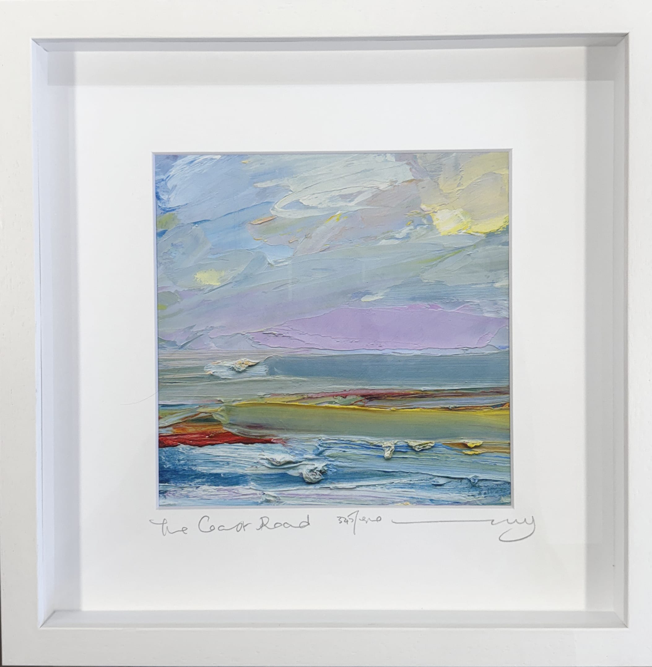 Vera Gaffney The Coast Road | Framed Art Print
