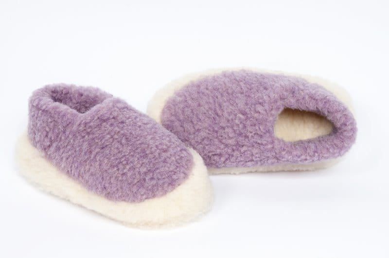 Yoko Wool Full Slippers | Lilly Wool