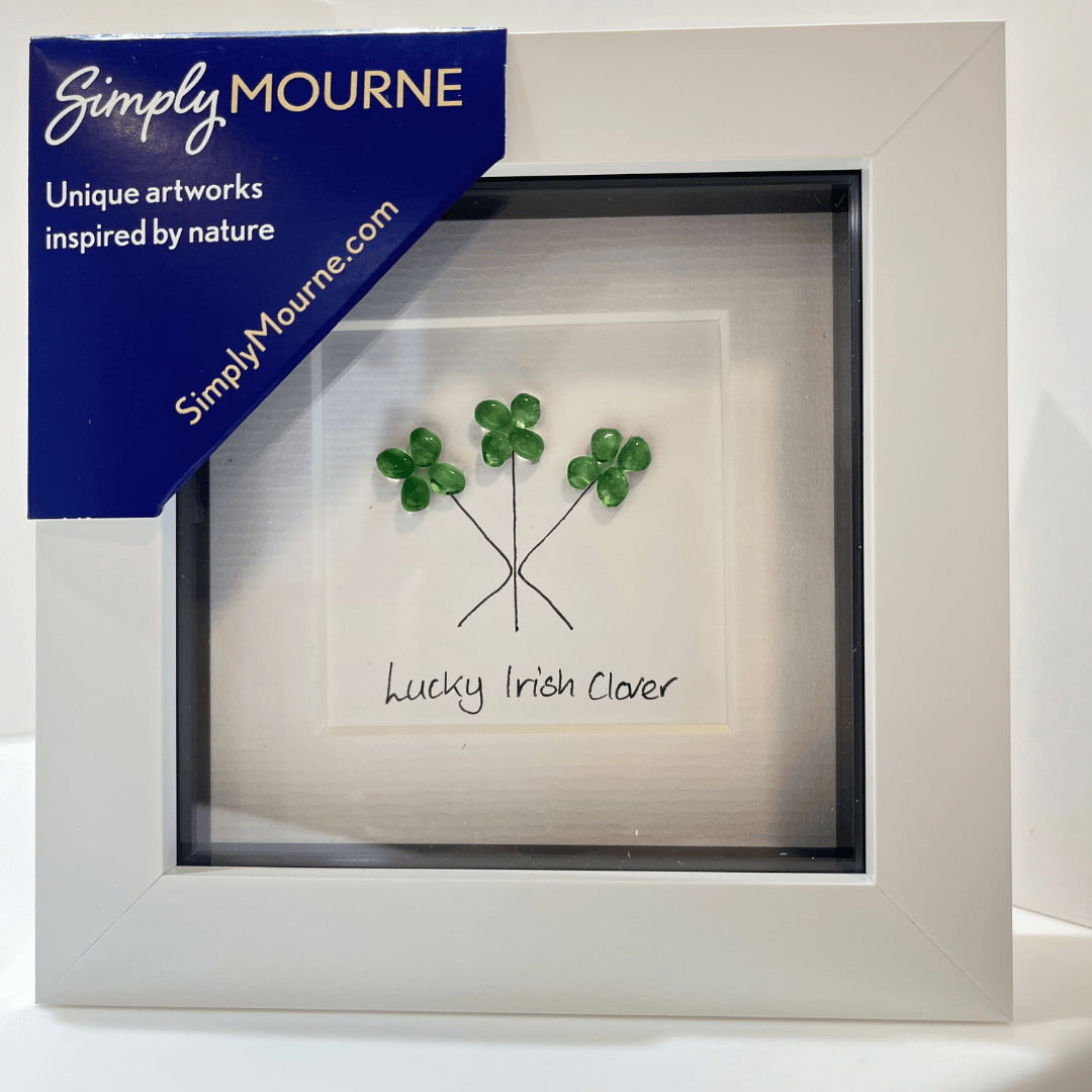 Simply Mourne Lucky Irish Clover | Framed Artwork