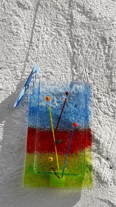 Red | Wall Vase