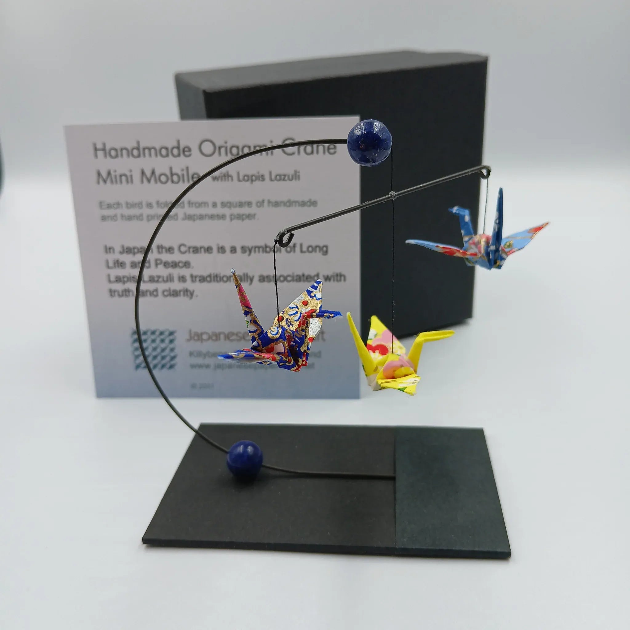 Lapis Lazuli | Mini Crane Mobile