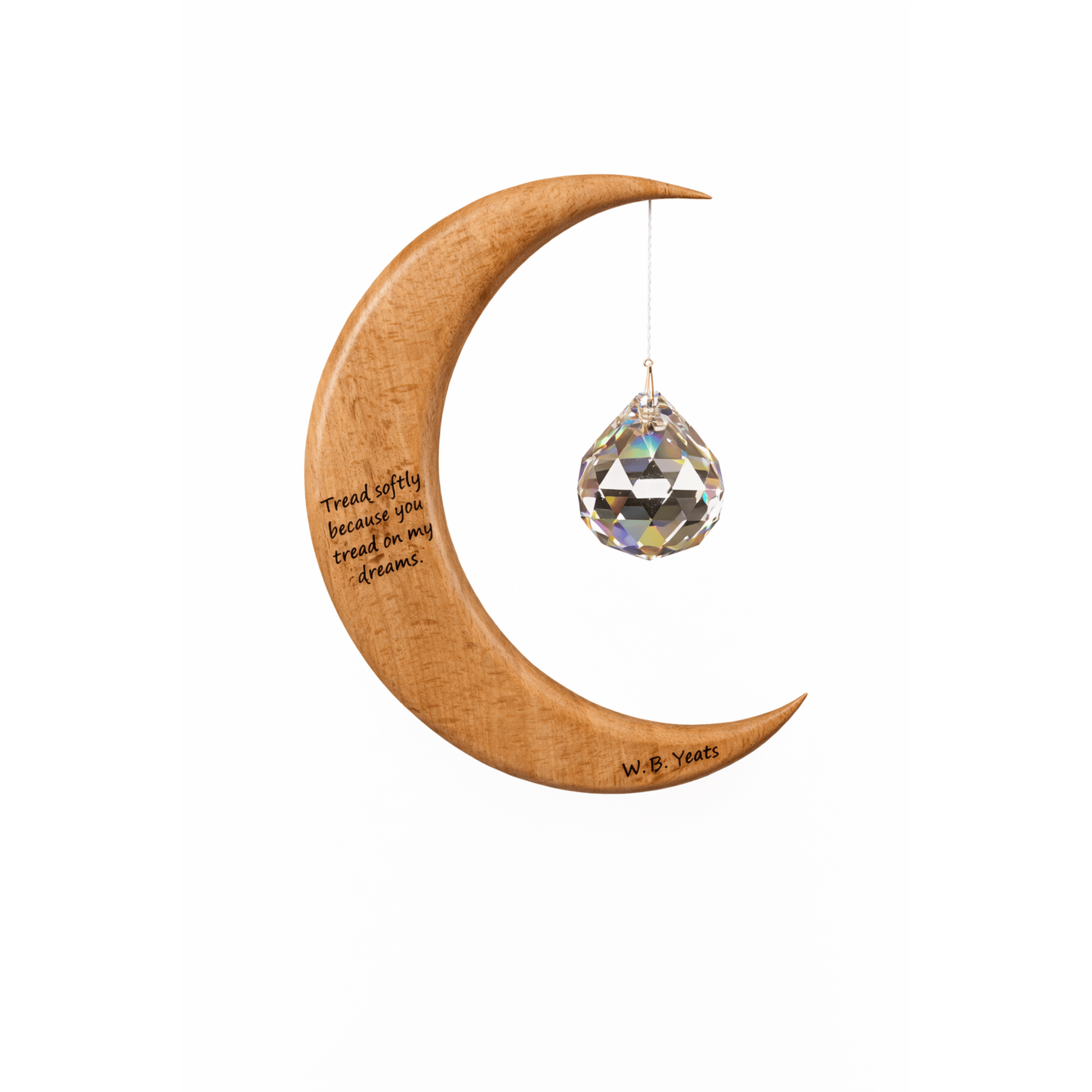 Wooden Suncatcher | Cloths of Heaven | Medium