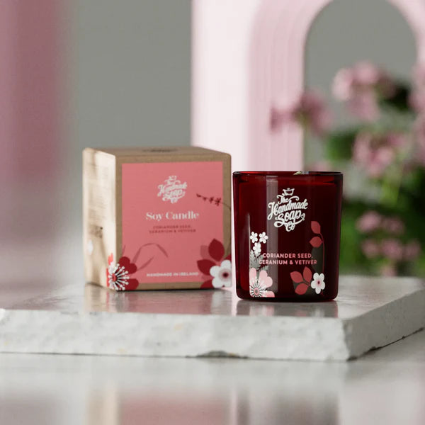 Coriander Seed, Geranium & Vetiver | Soy Candle