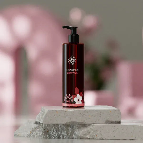The Handmade Soap Company Coriander Seed, Geranium & Vetiver | Shower Gel
