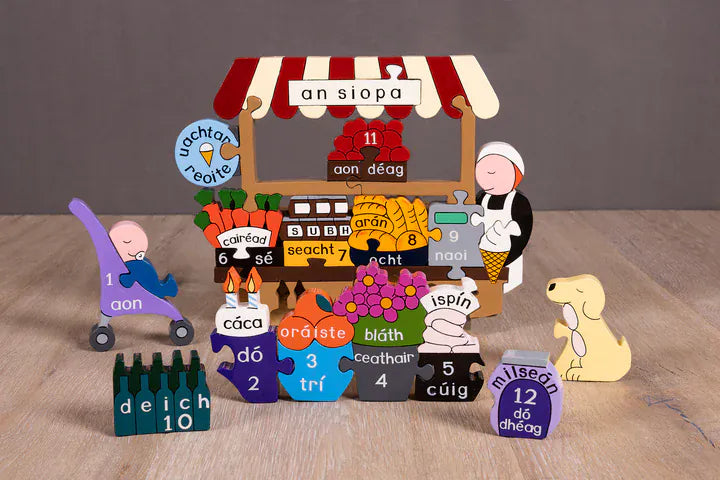 An Siopa | Jigsaw Puzzle | As Gaeilge