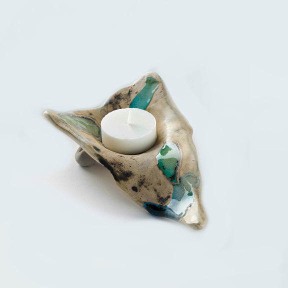 Nightlight Candle Holder | Handmade Ceramics | Ripple Collection