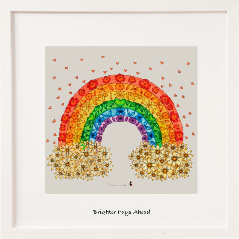 Belinda Northcote Brighter Day's Ahead | Framed Wall Art