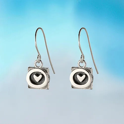 Big Hug | Sterling Silver Drop Earrings
