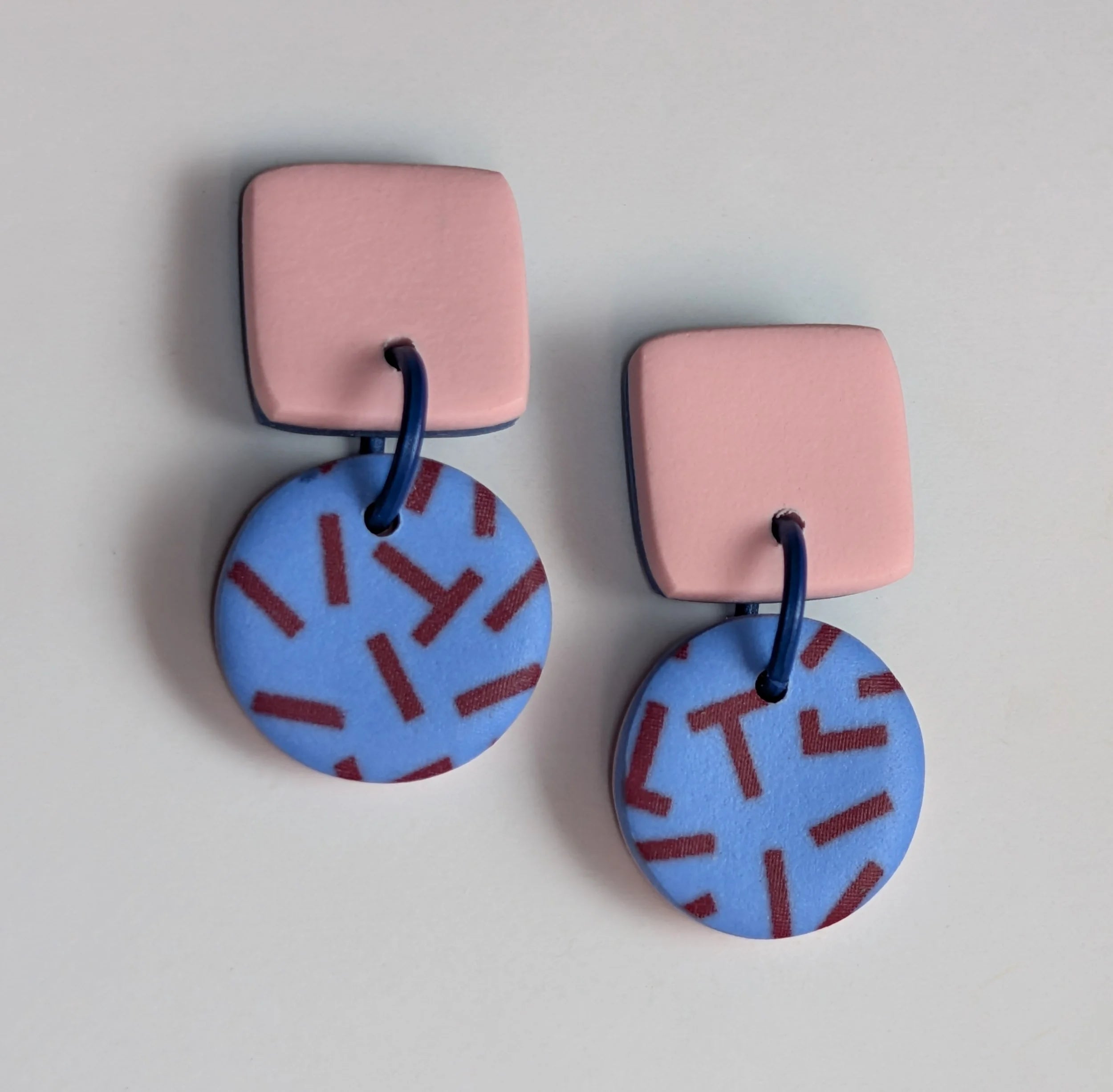 Ivo Pink Index  | Dangle Earrings