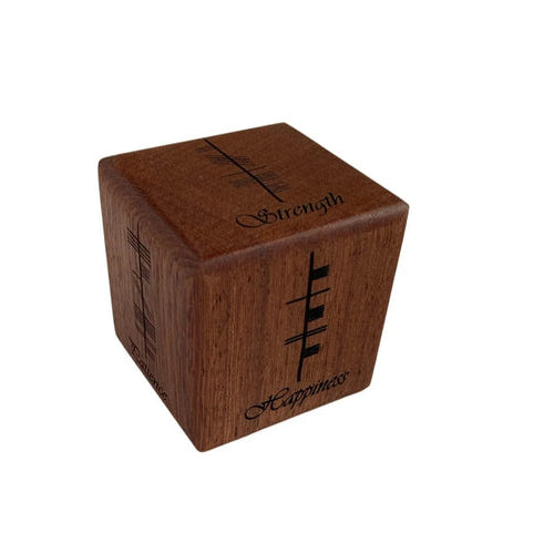 Ogham Cubes | Wood