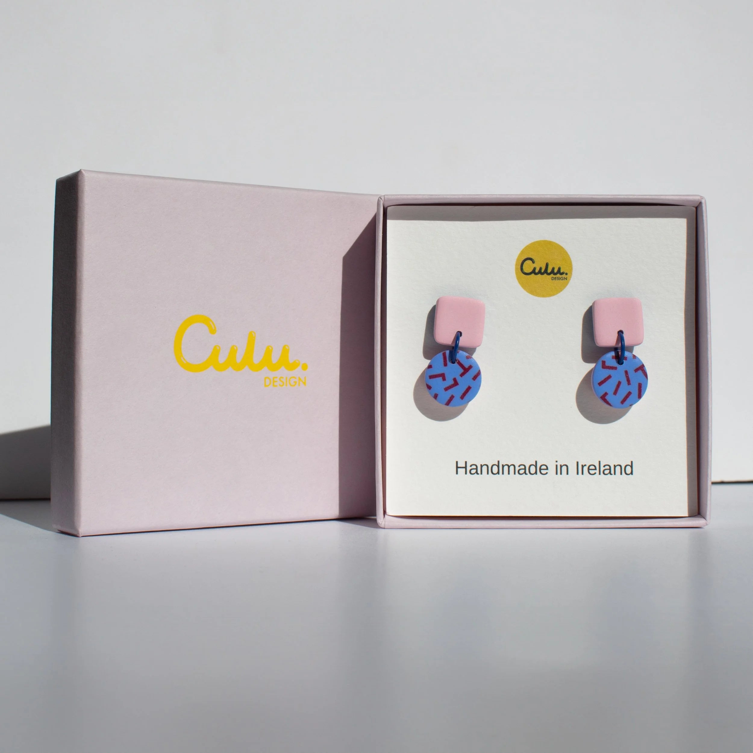 Ivo Pink Index  | Dangle Earrings