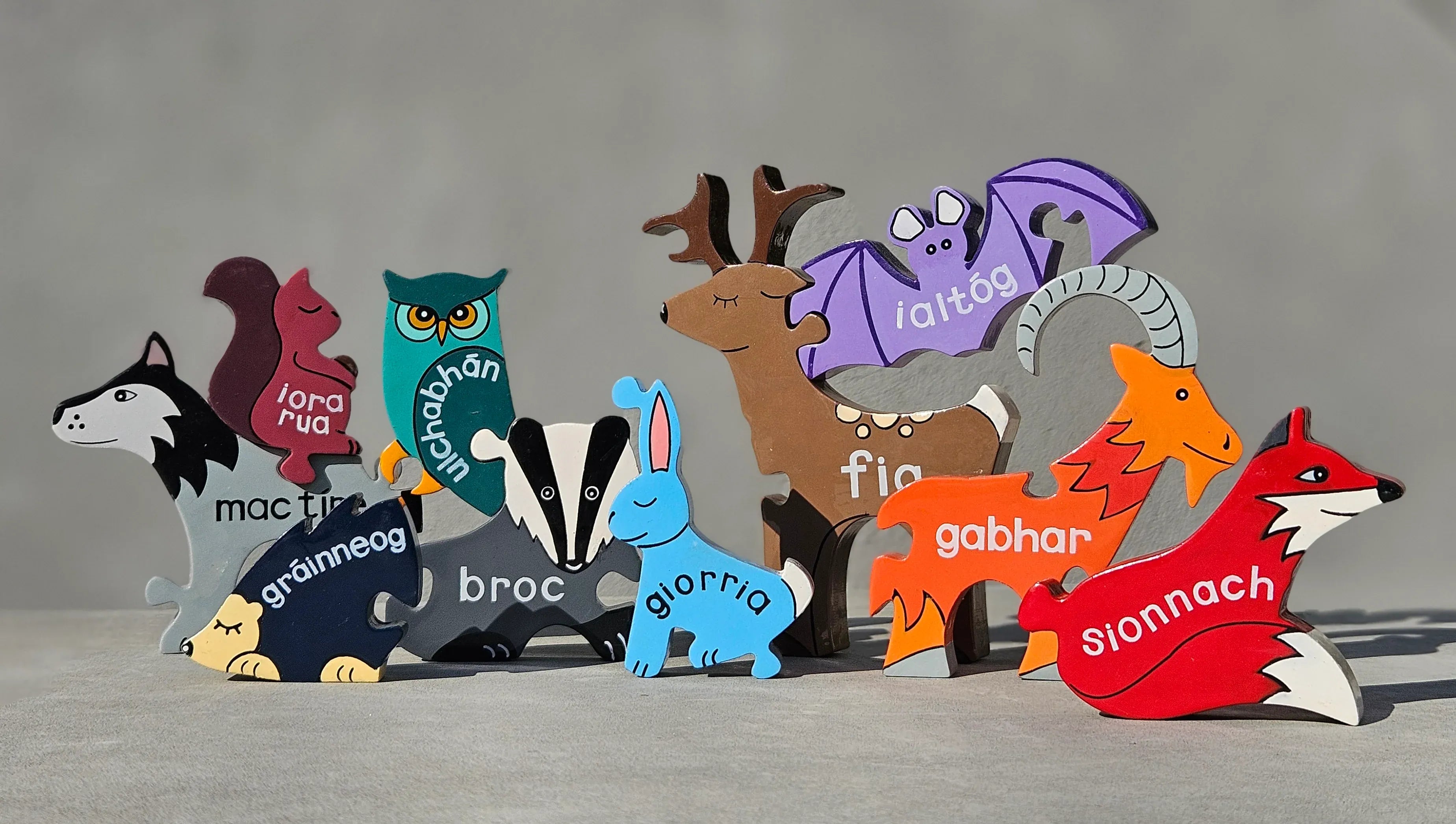 Irish Wildlife | Jigsaw Puzzle | As Gaeilge
