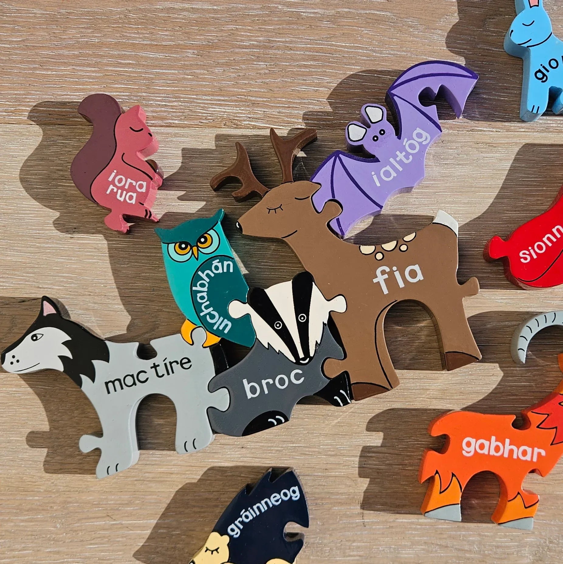 Irish Wildlife | Jigsaw Puzzle | As Gaeilge