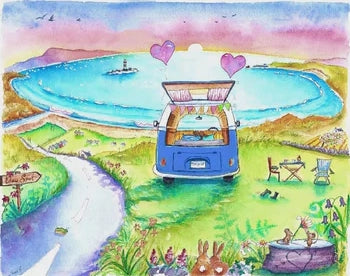 A new Journey | Framed Art Print