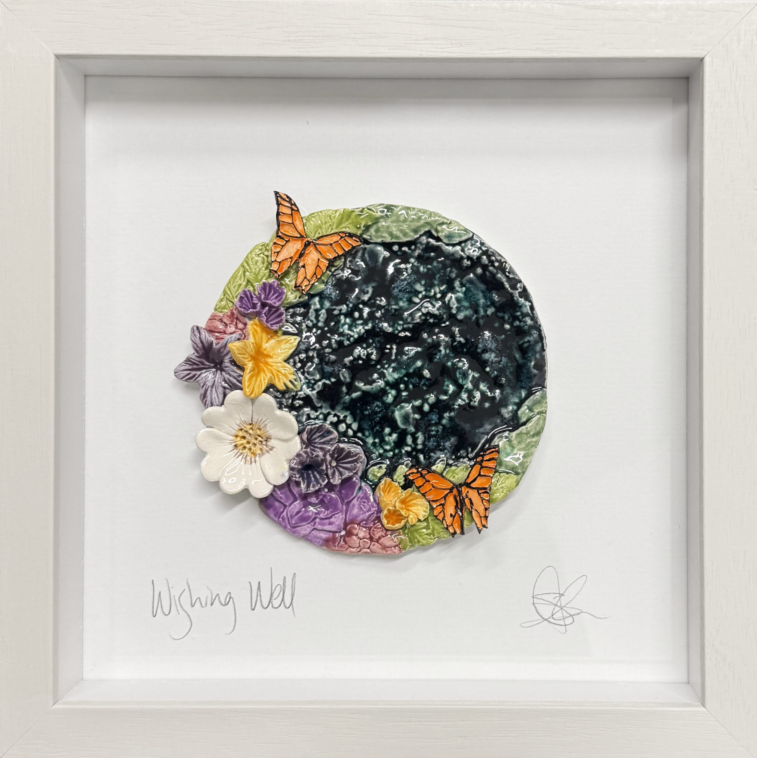 Sharlene Kemple Wishing Well | Medium Square Wall Art