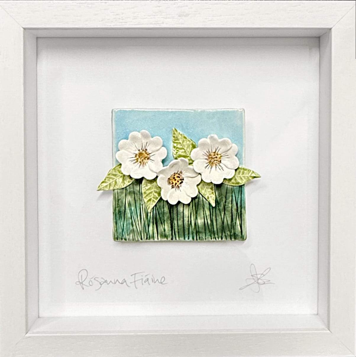 Sharlene Kemple Rós Fíanna | Medium Square Wall Art