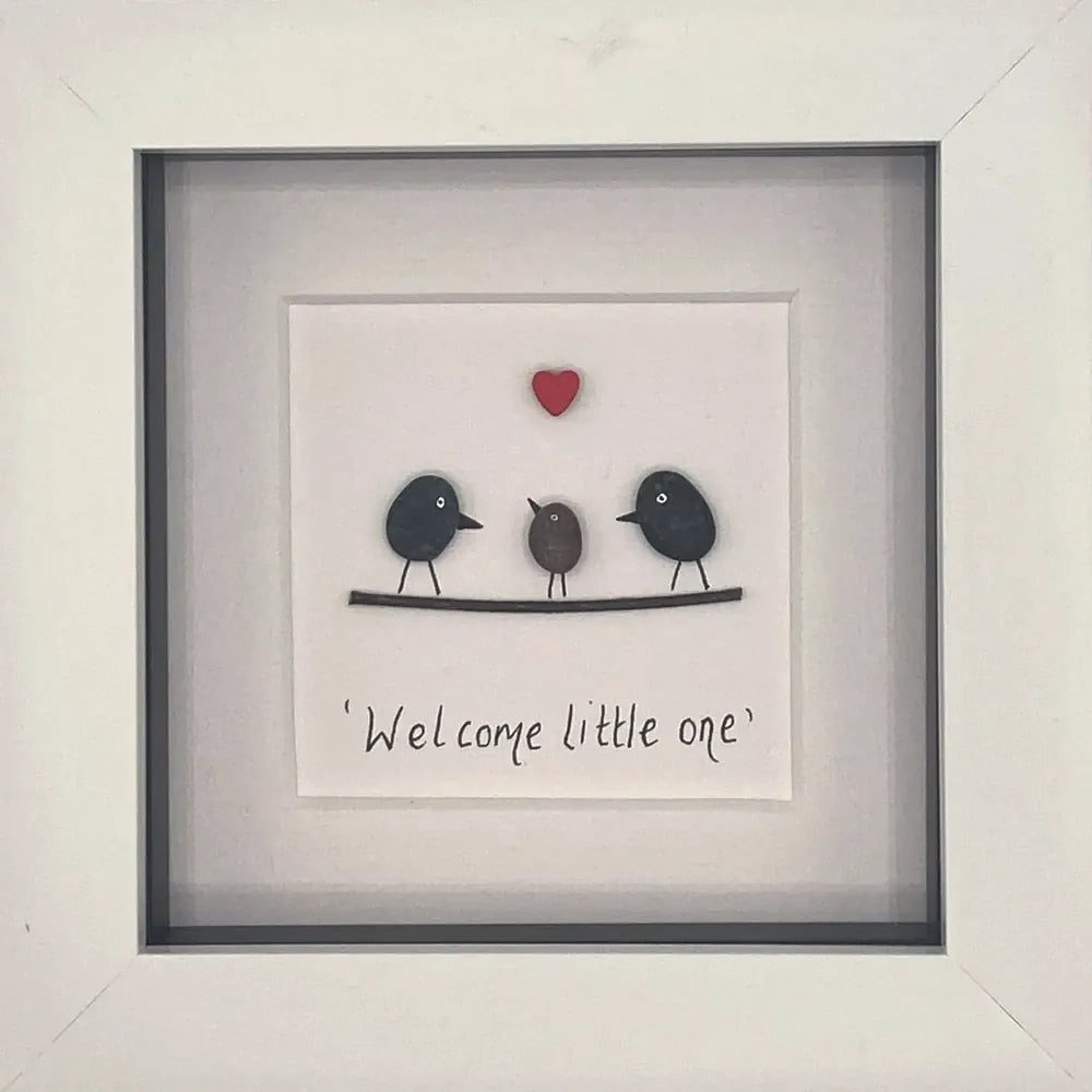 Simply Mourne Welcome Little One | Framed Artwork