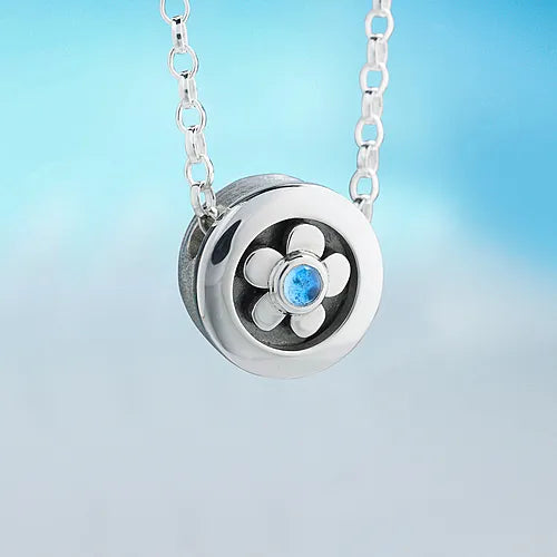 Forget Me Not | Sterling Silver Pendant