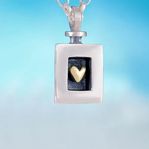Alan Ardiff Pendants/Necklaces Heart of Gold | Sterling Silver & Gold Pendant
