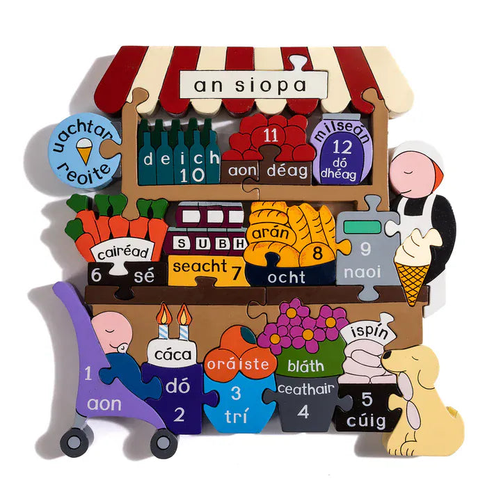 Alphabet Jigsaws An Siopa | Jigsaw Puzzle | As Gaeilge