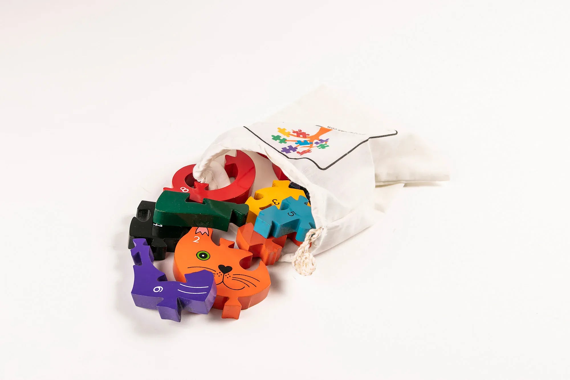 Alphabet Jigsaws Number Cat | Jigsaw Puzzle