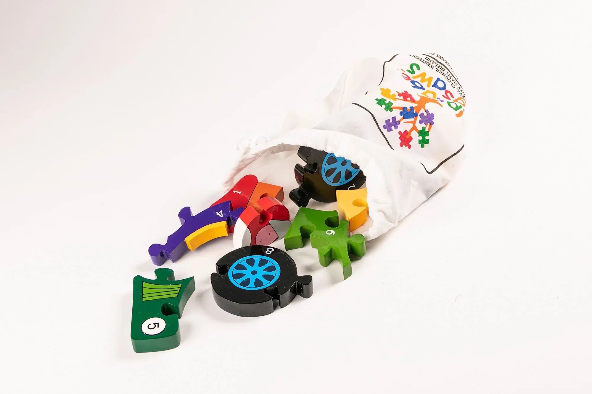 Alphabet Jigsaws Number Racing Car | Jigsaw Puzzle