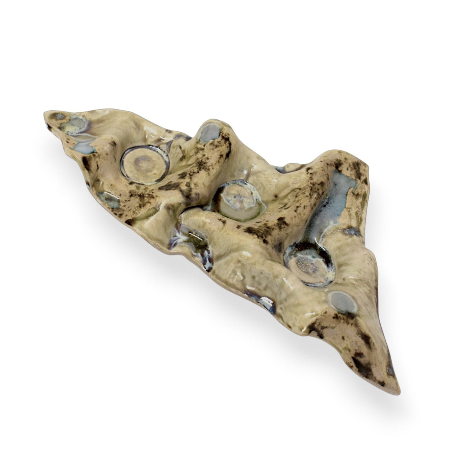 Amanda Murphy Sand Ripple | Ceramic Tealight Trio