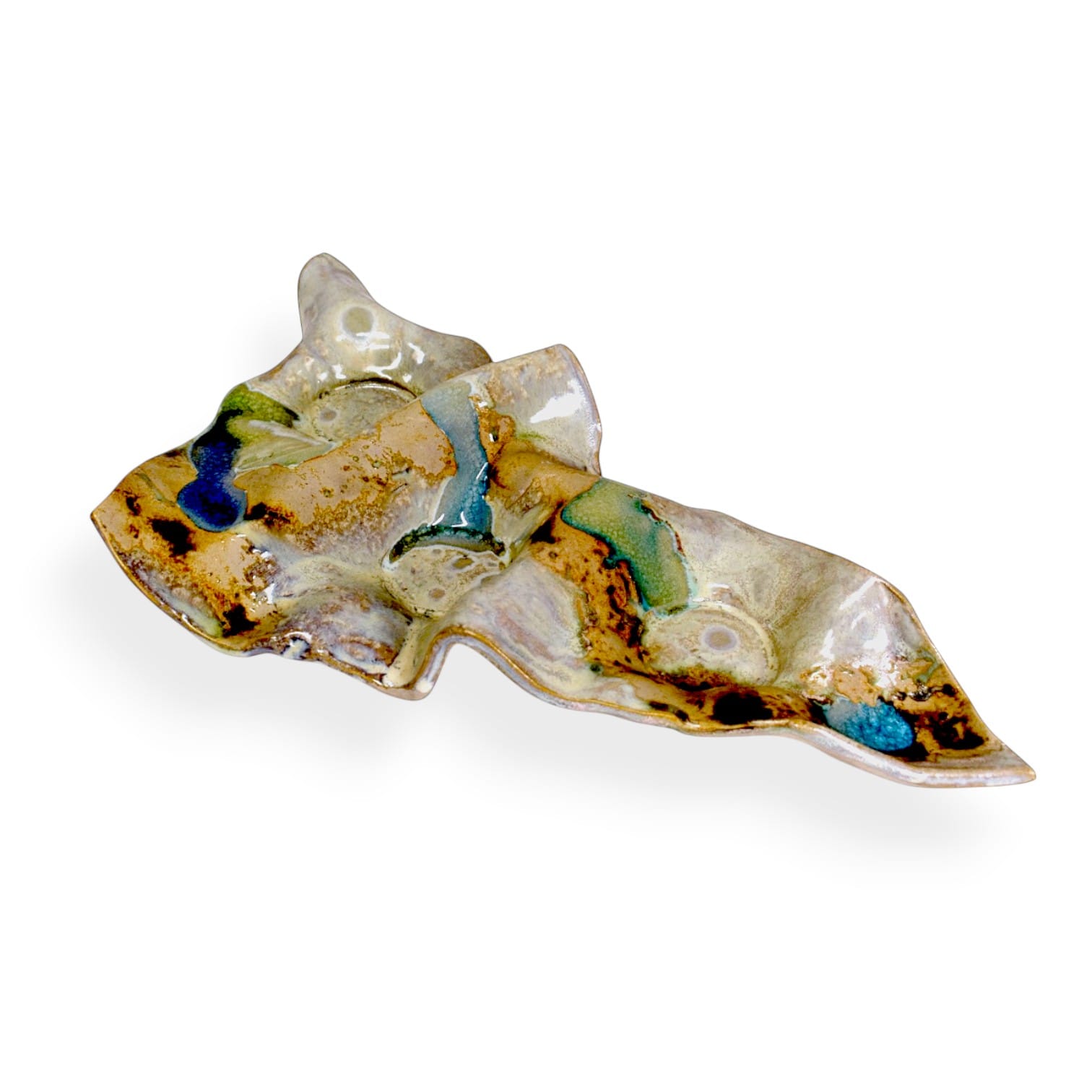 Amanda Murphy Sand Ripple | Ceramic Tealight Trio