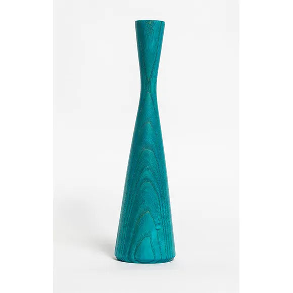 Ambrose and Brid Blue Ash Wooden | Candlestick