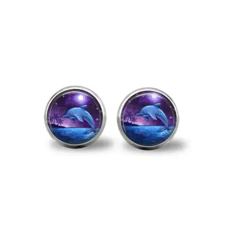 Amélie Gagné Dolphin | Stud Earrings