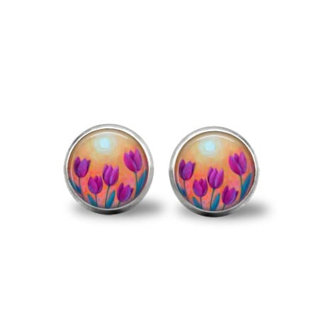 Amélie Gagné Tulips | Stud Earrings