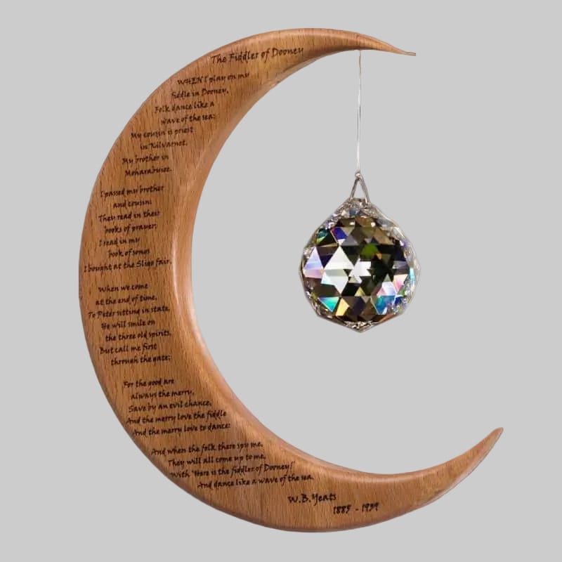 Artwood Designs Wooden Suncatcher | The Fiddler of Dooney | Large